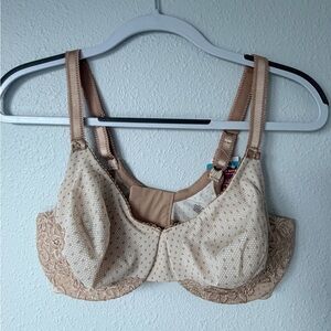 NEW Olga/Warner's Supreme Lift with Added Support Underwire Bra 38D